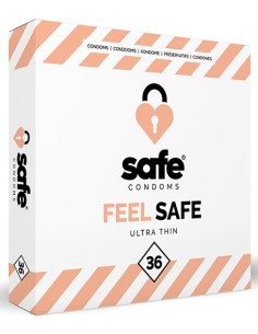 Préservatifs fins FEEL SAFE x36