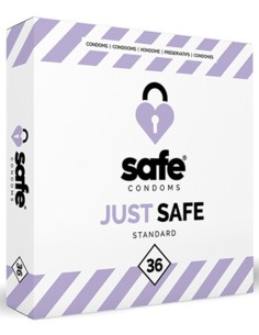 Préservatifs en latex JUST SAFE x36