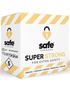 Préservatifs épais SUPER STRONG Safe x5