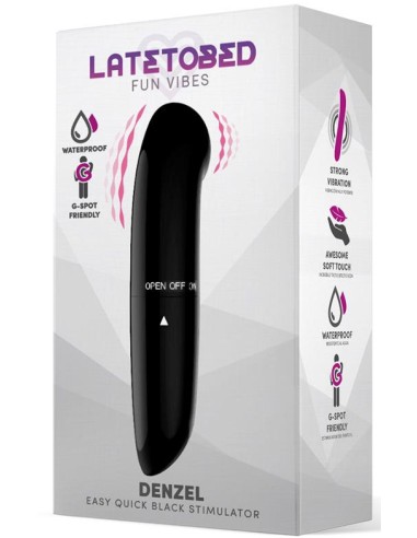 Stimulateur de clitoris Denzel 13 x 2.8cm Noir