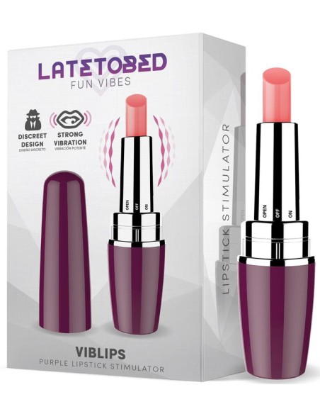 Stimulateur de clitoris Viblips 9.5 x 2.5cm Violet
