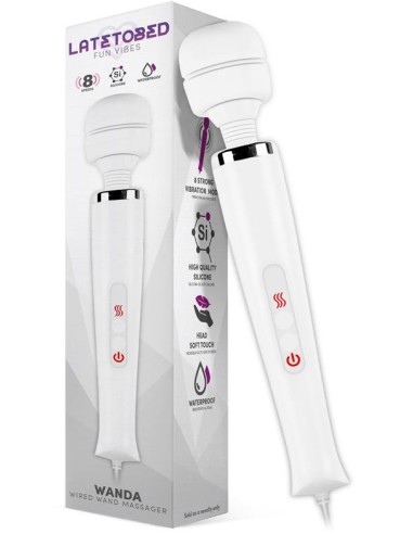 Wand puissant Wanda 8 Vibrations Blanc