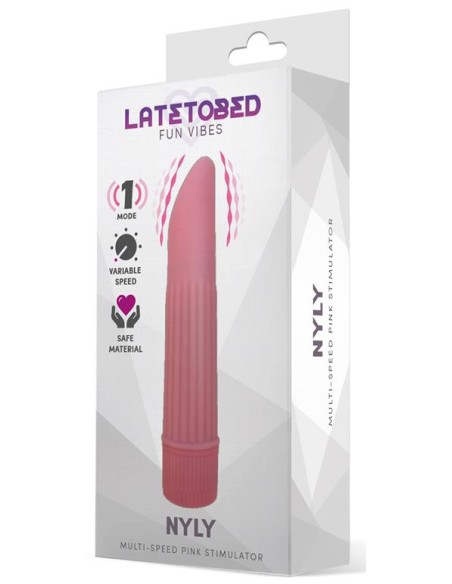 Stimulateur de clitoris Nyly 13 x 2.5cm Rose