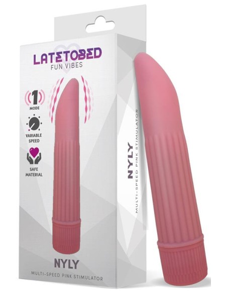 Stimulateur de clitoris Nyly 13 x 2.5cm Rose