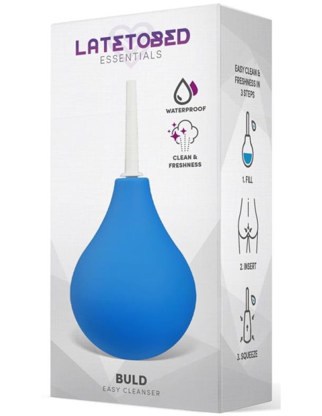 Poire de lavement Buld Easy Bleue - Poire à Lavement - 2