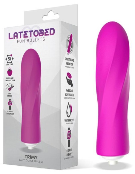 Stimulateur de clitoris Trimy 10 x 2.5cm Rose Stimulateur de clitoris Trimy 10 x 2.5cm Rose