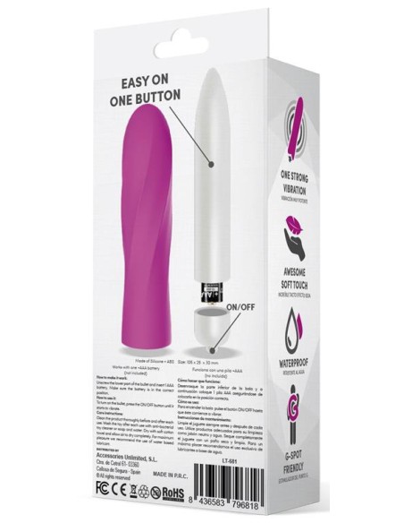 Stimulateur de clitoris Trimy 10 x 2.5cm Rose Stimulateur de clitoris Trimy 10 x 2.5cm Rose