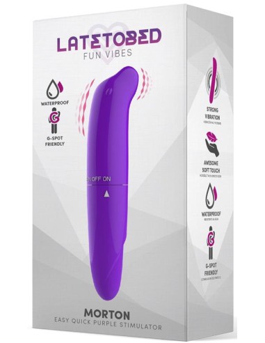 Stimulateur de clitoris Morton 13 x 2.5cm Violet