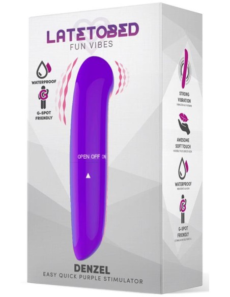 Stimulateur de clitoris Denzel 13 x 2.8cm Violet