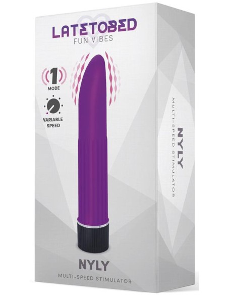 Stimulateur de clitoris Nyly 13 x 2.5cm Violet