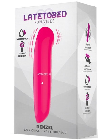 Stimulateur de clitoris Denzel 13 x 2.8cm Rose Stimulateur de clitoris Denzel 13 x 2.8cm Rose