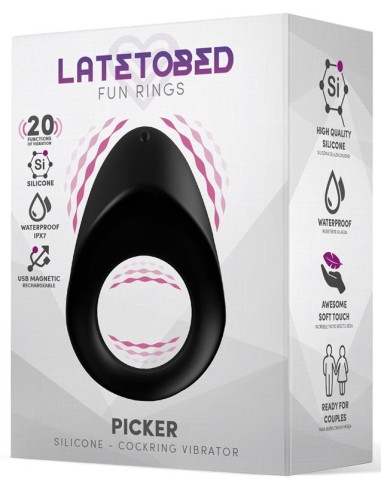 Cockring vibrant Silicone Picker 28mm