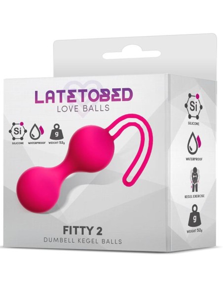 Boules de Kegel Fitty 2 Rose 3cm - Poids 52gr