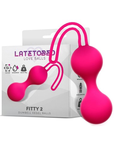 Boules de Kegel Fitty 2 Rose 3cm - Poids 52gr