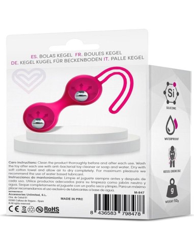 Boules de Kegel Fitty 2 Rose 3cm - Poids 52gr