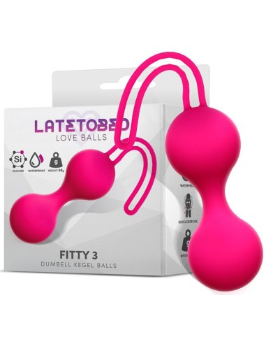 Boules de Kegel Fitty 3 Roses 3cm - Poids 62gr