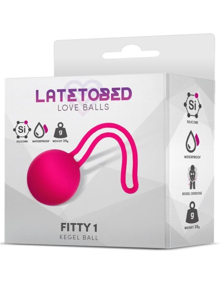 Boule de Kegel Fitty 1 Rose 3.4cm - Poids 35gr