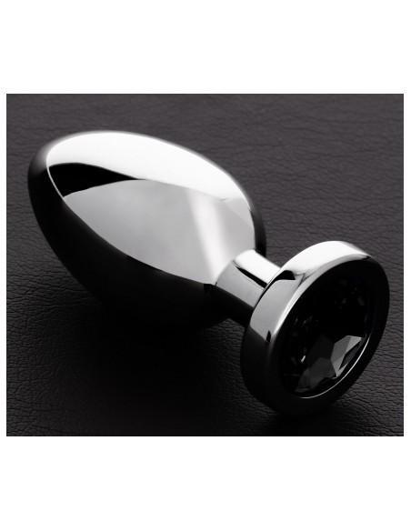 Plug bijou anal Butty S 5 x 2.5cm Noir