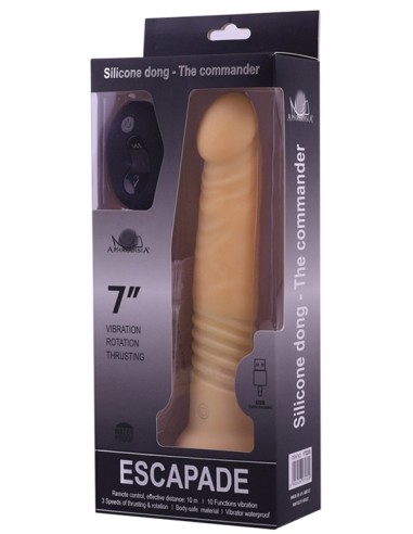 Gode vibrant The Commander 19 x 3.7cm