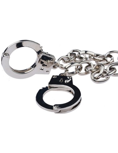 Menottes de pouces en métal