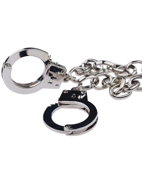 Menottes de pouces en métal