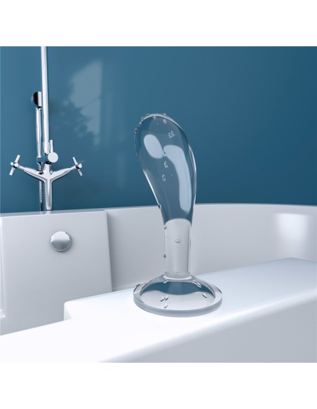 Plug Curve Flawless 13 x 4.3cm Transparent