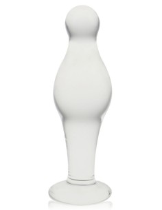 Plug en verre Pawlo 9.5 x 3.3cm Transparent