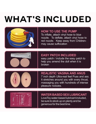 Poupée gonflable Horny Boobie Victoria