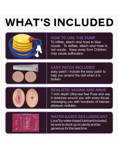 Poupée gonflable Horny Boobie Marilyn