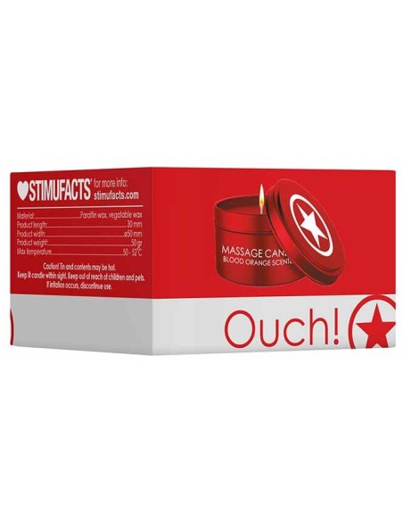 Bougie Candle Star Orange Sanguine 50g Bougie Candle Star Orange Sanguine 50g