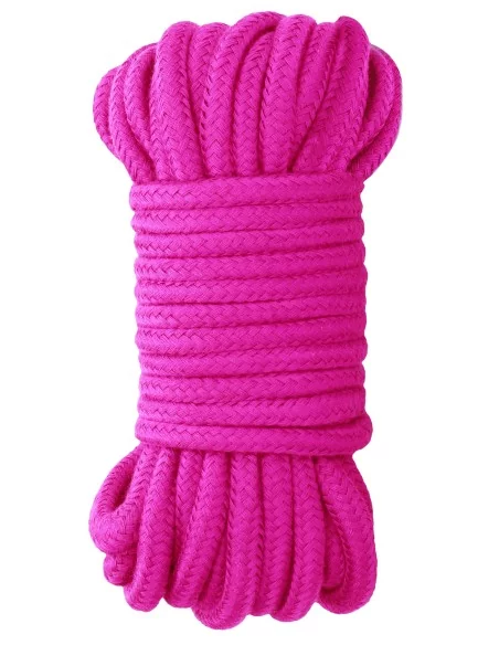 Corde pour Bondage Rose 10m Corde pour Bondage Rose 10m