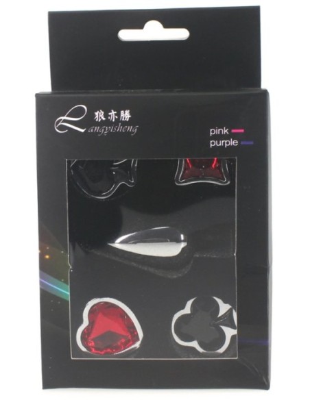 Plug Bijou Poker Up 6 x 2.7cm