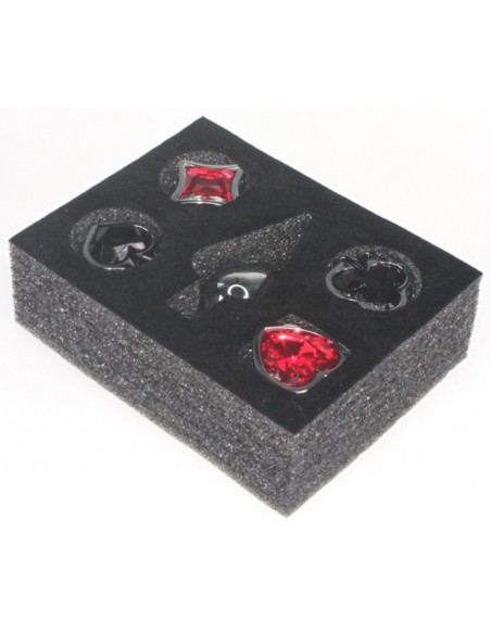 Plug Bijou Poker Up 6 x 2.7cm