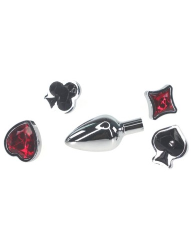Plug Bijou Poker Up 6 x 2.7cm