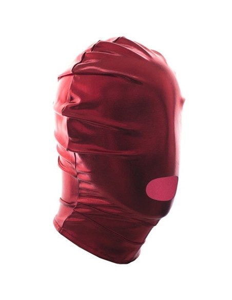 Cagoule avec Ouverture Bouche Rouge