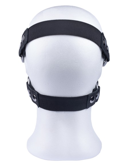 Masque en cuir avec Zip Masque en cuir avec Zip