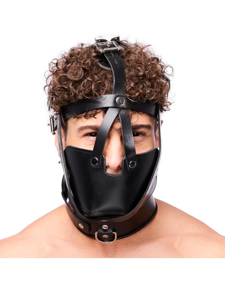Masque en cuir pour Esclave Masque en cuir pour Esclave