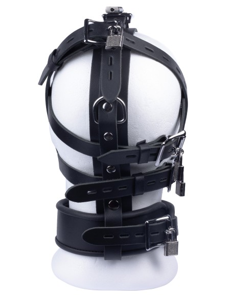 Masque en cuir pour Esclave Masque en cuir pour Esclave