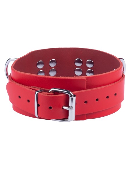 Collier en cuir Ultra Rouge Collier en cuir Ultra Rouge