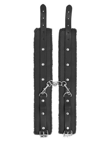 Menottes de chevilles Plush Noir