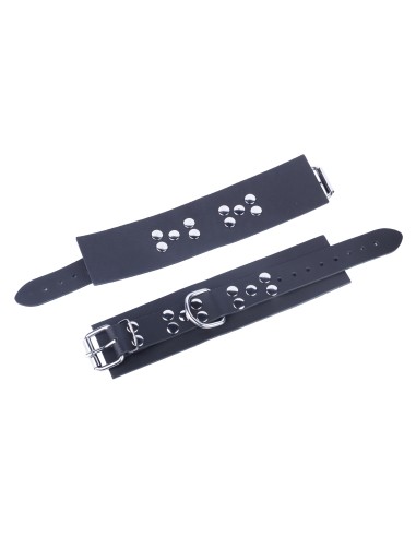 Menottes en cuir Ultra Noires