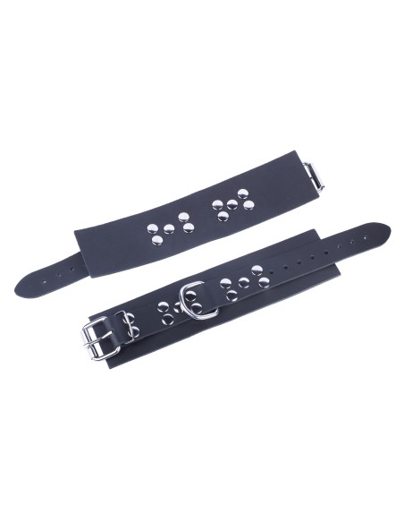 Menottes en cuir Ultra Noires