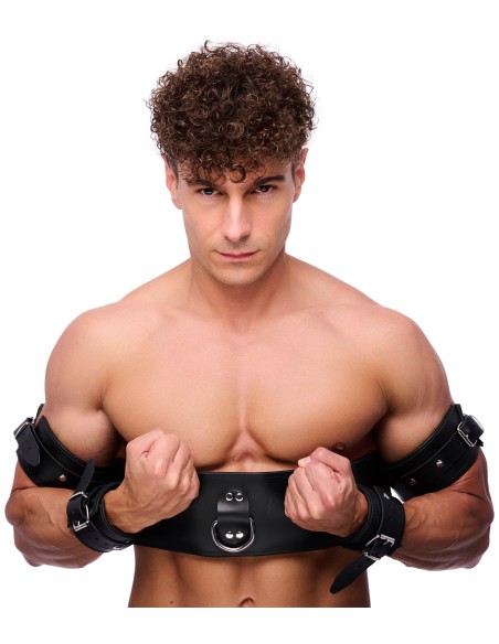 Entraves en cuir Bras/poignets et Poitrine