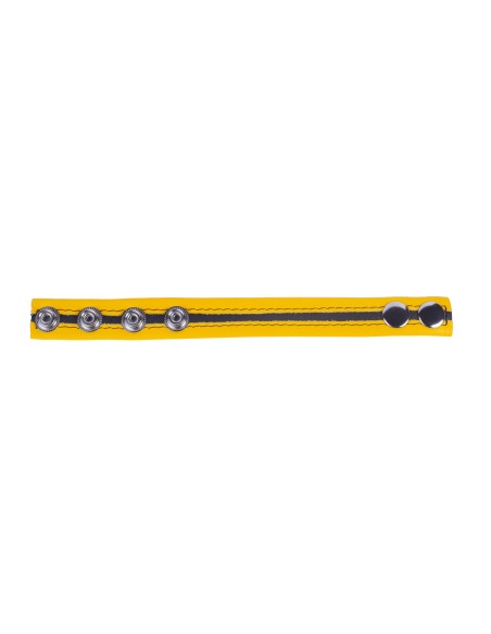 Cockring en cuir Tippy Jaune