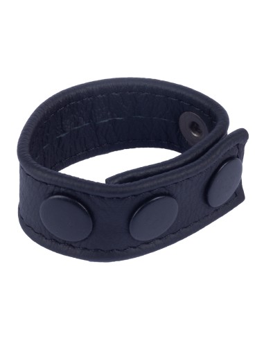 Cockring en cuir Cocky Noir