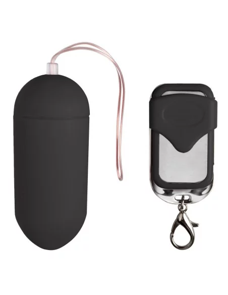 Oeuf Vibrant Secret Control noir - 7.6 x 3.4 cm