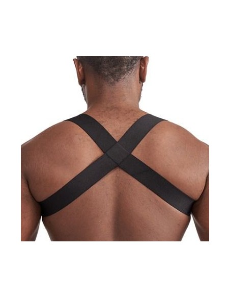 Harnais élastique X-Back Noir-Jaune Harnais élastique X-Back Noir-Jaune