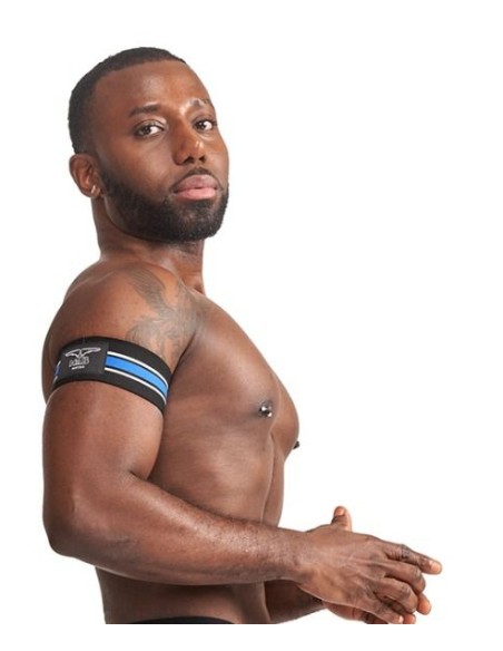 Brassards Biceps Urban Club Bleu x2