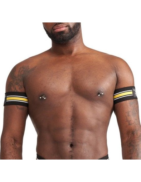 Brassards Biceps Urban Club Jaune x2 Brassards Biceps Urban Club Jaune x2