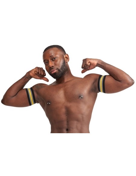 Brassards Biceps Urban Club Jaune x2 Brassards Biceps Urban Club Jaune x2